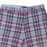 CHAPS Mens Casual Shorts Blue Check M W34