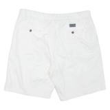 NAUTICA Mens Chino Shorts White L W36