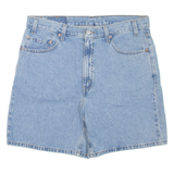 LEVI'S Womens Denim Shorts Blue L W36