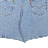 LEVI'S Womens Denim Shorts Blue L W36
