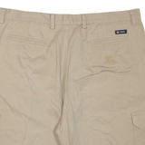 CHAPS Mens Cargo Shorts Brown XL W38
