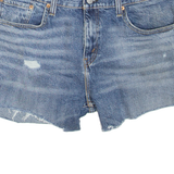 MAX MARA LEISURE 511 Womens Denim Shorts Blue M W34