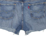 MAX MARA LEISURE 511 Womens Denim Shorts Blue M W34
