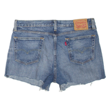 MAX MARA LEISURE 511 Womens Denim Shorts Blue M W34