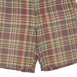 CHAPS Mens Chino Shorts Red Check M W34