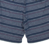 TOMMY HILFIGER Mens Casual Shorts Blue Striped XL W40