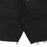 LEVI'S 511 Mens Jorts Shorts Black XL W38