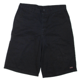 DICKIES Mens Workwear Shorts Black L W36