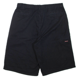 DICKIES Mens Workwear Shorts Black L W36