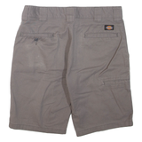 DICKIES Mens Chino Shorts Grey M W34