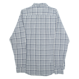 TOMMY HILFIGER Slim Fit Mens Shirt Grey Check Long Sleeve XL