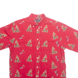 ROUNDTREE& YORKE Boats Mens Shirt Red XL