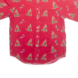 ROUNDTREE& YORKE Boats Mens Shirt Red XL
