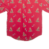 ROUNDTREE& YORKE Boats Mens Shirt Red XL
