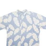 COOKE STREET Womens Shirt Blue Crazy Pattern L