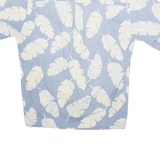 COOKE STREET Womens Shirt Blue Crazy Pattern L