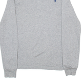 POLO RALPH LAUREN Custom Slim Fit Mens Polo Shirt Grey Long Sleeve XS