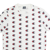 CHAMPION Mens T-Shirt White L