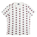 CHAMPION Mens T-Shirt White L