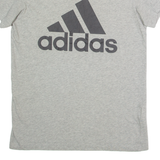 ADIDAS Mens T-Shirt Grey S