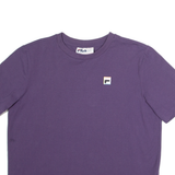 FILA Womens T-Shirt Purple M