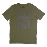 PUMA Mens T-Shirt Green S