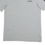 ADIDAS Mens T-Shirt Grey M