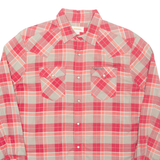 DIESEL Mens Shirt Red Check Long Sleeve M