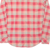 DIESEL Mens Shirt Red Check Long Sleeve M