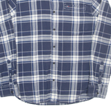 TOMMY HILFIGER Mens Shirt Blue Check Long Sleeve M
