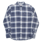 TOMMY HILFIGER Mens Shirt Blue Check Long Sleeve M