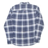 TOMMY HILFIGER Mens Shirt Blue Check Long Sleeve M