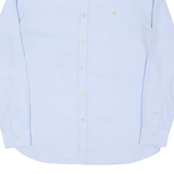 TED BAKER Mens Plain Shirt Blue Long Sleeve L
