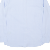 TED BAKER Mens Plain Shirt Blue Long Sleeve L