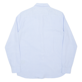 TED BAKER Mens Plain Shirt Blue Long Sleeve L
