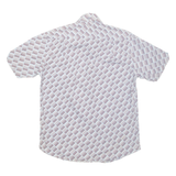 BEN SHERMAN Mens Shirt Blue Geometric M