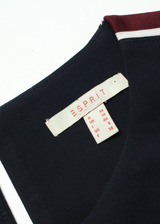 ESPRIT Womens Day Dress Blue Long Sleeve Long UK 10