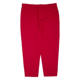 MARNI Womens Trousers Red Regular Tapered Viscose W38 L25