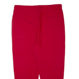 MARNI Womens Trousers Red Regular Tapered Viscose W38 L25