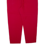 MARNI Womens Trousers Red Regular Tapered Viscose W38 L25
