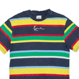 KARL KANI Striped Mens T-Shirt Blue S