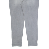 THE WHITE COMPANY Brompton Fit Womens Jeans Grey Boyfriend Stone Wash W34 L30