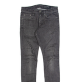 ALL SAINTS Cigarette Fit Womens Jeans Black Slim Skinny W28 L32