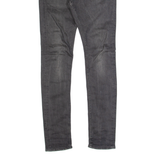 ALL SAINTS Cigarette Fit Womens Jeans Black Slim Skinny W28 L32