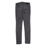 ALL SAINTS Cigarette Fit Womens Jeans Black Slim Skinny W28 L32