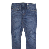 ALL SAINTS Cigarette Fit Mens Jeans Blue Slim Skinny Stone Wash W28 L29