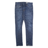 ALL SAINTS Cigarette Fit Mens Jeans Blue Slim Skinny Stone Wash W28 L29