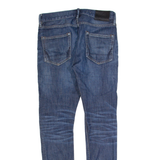 ALL SAINTS Cigarette Fit Mens Jeans Blue Slim Skinny Stone Wash W28 L29