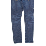 ALL SAINTS Cigarette Fit Mens Jeans Blue Slim Skinny Stone Wash W28 L29