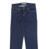 LEVI'S 714 Womens Jeans Blue Slim Straight W26 L25